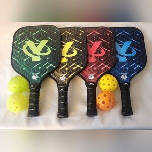 YILLOG Pickleball Paddles YL-100 USAPA Approved One Size Red Blue Green Yellow